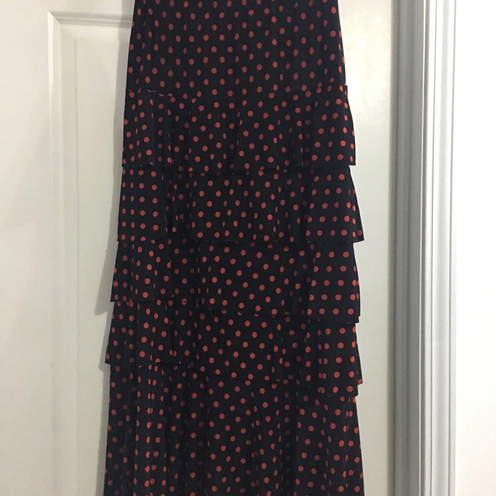 Polka Dot Red Skirt